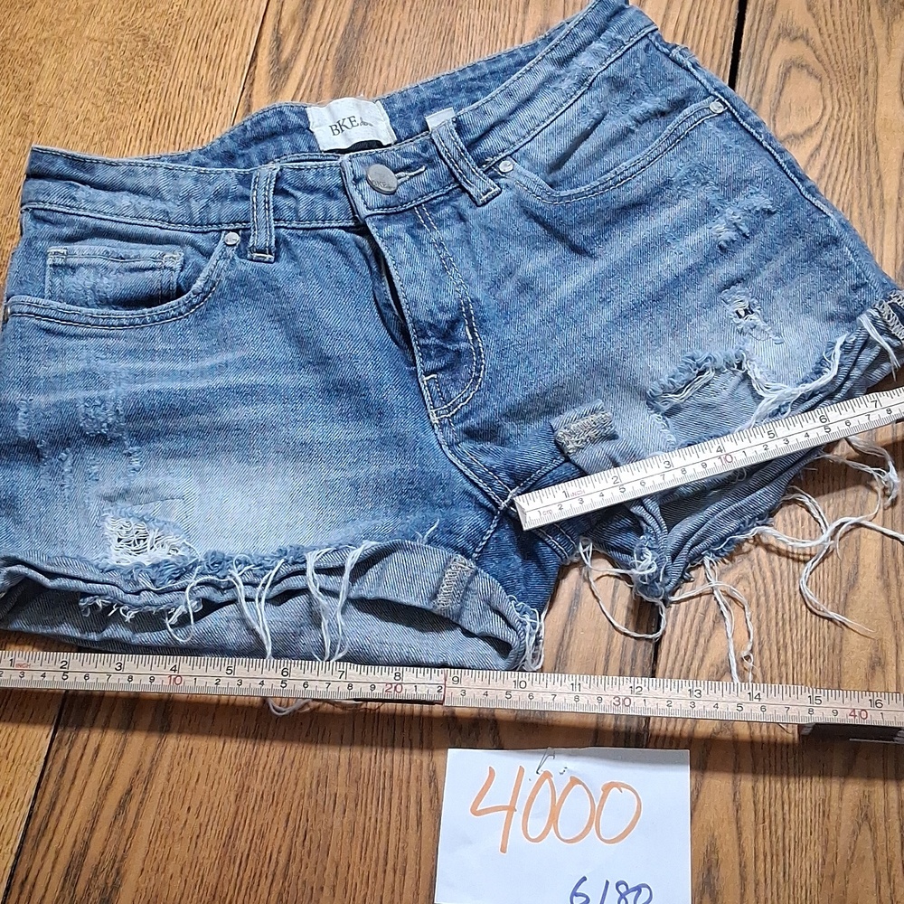 BKE Jean Shorts Womens 26 Blue STELLA Preowned Used Denim - Picture 2 of 5